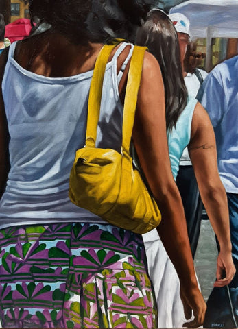 Yellow Hand Bag