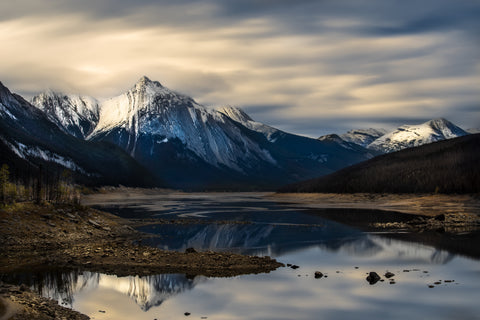 Medicine Lake and Leah Peak