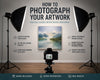 NEW WORKSHOP ~ HOW TO PHOTOGRAPH YOUR ARTWORK