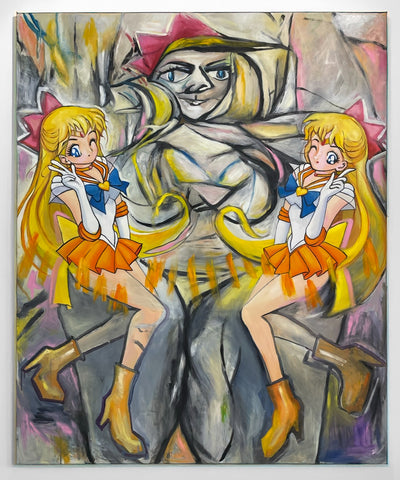 Twinned Sailors Venus of DeMooning