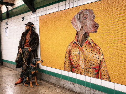 NYC 23rd St Subway Dog