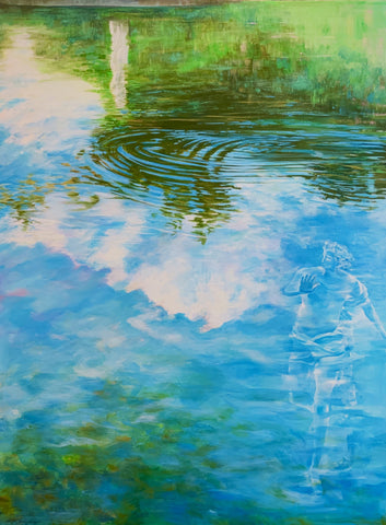 ROSLYN RAMSAY "Apollo Reflections, Jardin Des Tuileries, Paris"