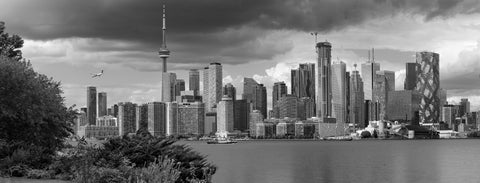 Toronto Panorama 2026 B&W