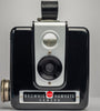 A Beatifully lite and photographed close up of the Kodak Brownie Hawkeye Camera. This Brownie Camera was produced between 1949 - 1961. The Print is 16 x 21 inches, Printed with an acid free, 100% cotton rag paper with a natural textured finish, using archival ink pigment. This paper has an extremely-high colour range. Edition of 250