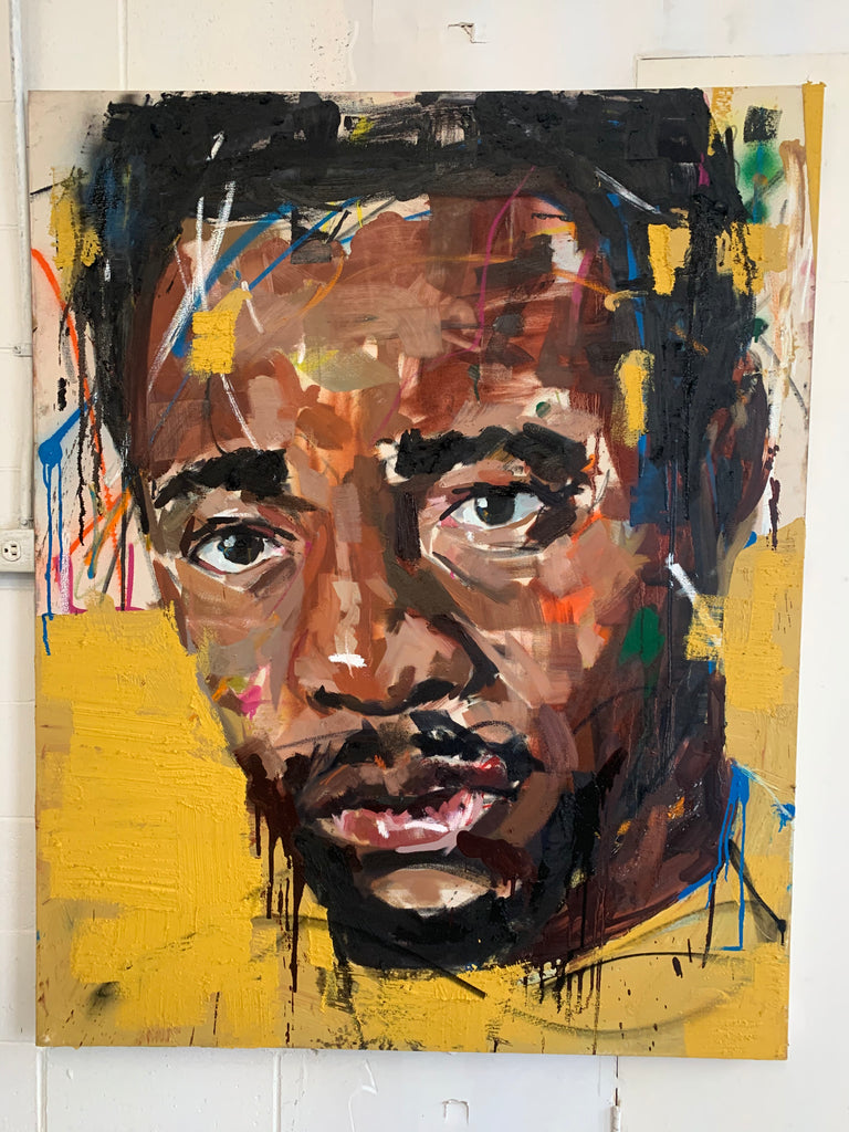 Portrait with Yellow